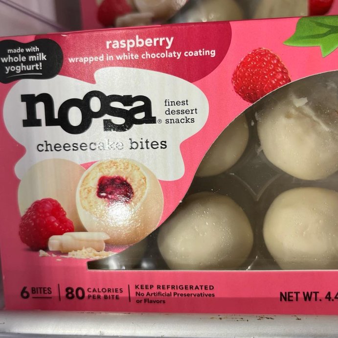 user image by @tommyd.03, noosa Raspberry Cheesecake Bites - 4.4oz/6ct