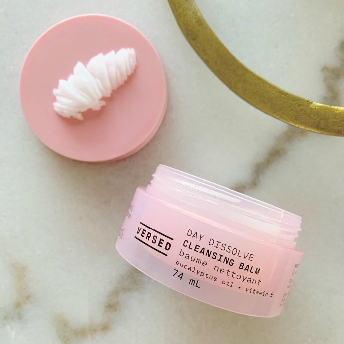 user image by @glowingwithaj, Versed Day Dissolve Cleansing Balm - Eucalyptus Oil + Vitamin E - 0.6oz