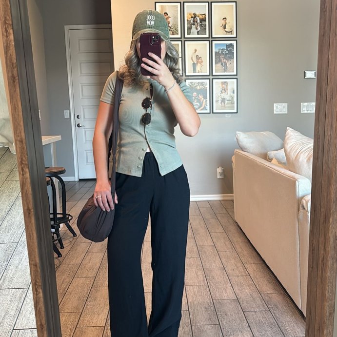 user image by @deeodisho_xo, Women's Short Sleeve Button-Down T-Shirt - Universal Thread™