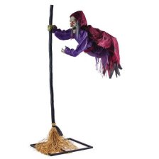 Shop For Living Animated Flying Witch with Light Up Eyes and more