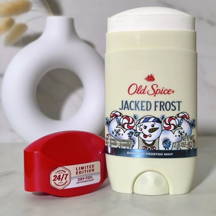 user image by @rumina.vika, Old Spice Holidudes Jack&#39;ed Frost Antiperspirant and Deodorant - Frosted Mint Scent - 2.6oz