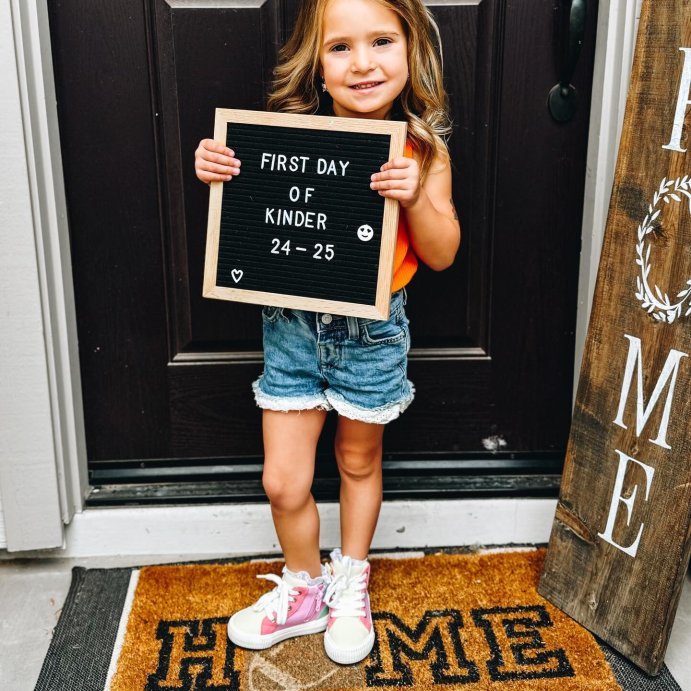 user image by @maisieddance, Merrick Lane Wood Letter Board Set with Felt Facing, 389 Letters Including Numbers, Symbols, Icons and a Canvas Carrying Case