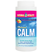 Shop Natural Vitality Natural Calm Magnesium Powder - Raspberry Lemon (113 Servings) and more