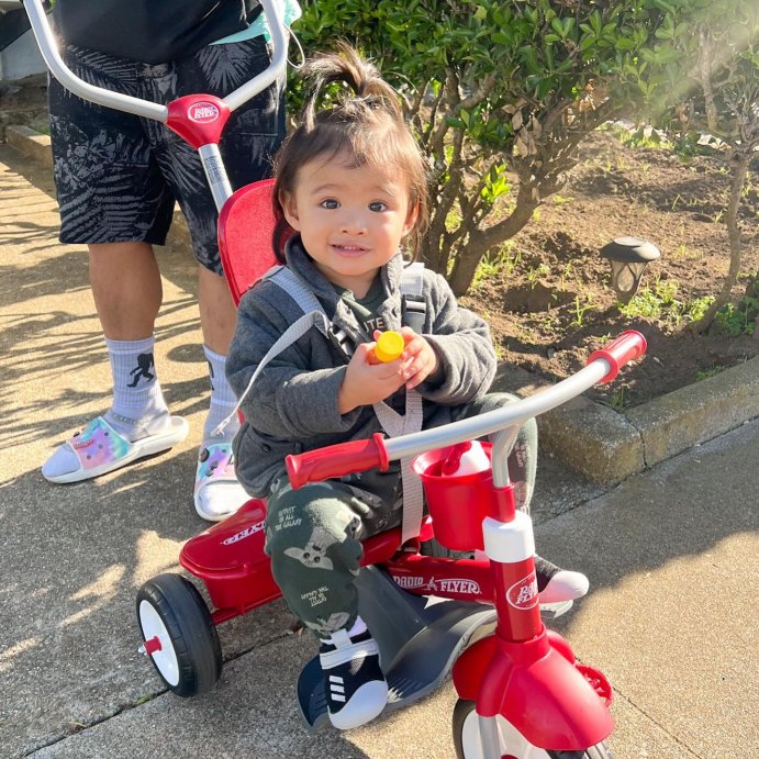 user image by @babyinthebay, Radio Flyer 4-in-1 Stroll 'N Trike