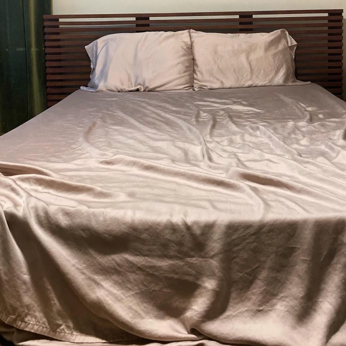 user image by @targetfan1030, Peace Nest Silky Smooth Soft Tencel Lyocell Sheet Set Solid Color