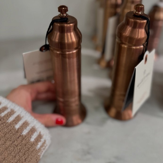 user image by @laurenmichaelblog, Salt and Pepper Crank Grinder Copper Finish - Hearth & Hand™ with Magnolia