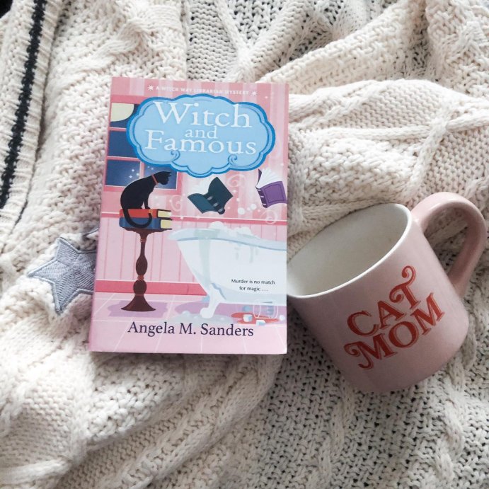 user image by @mollygetsliterary, Witch and Famous - (Witch Way Librarian Mysteries) by  Angela M Sanders (Paperback)
