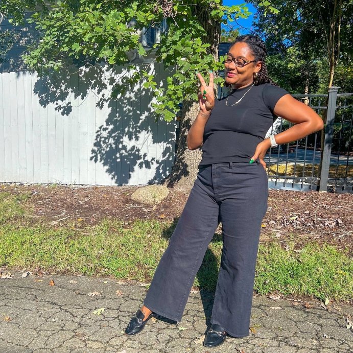 user image by @wandereat_repeat, Women's Slim Fit Short Sleeve Ribbed T-Shirt - A New Day™