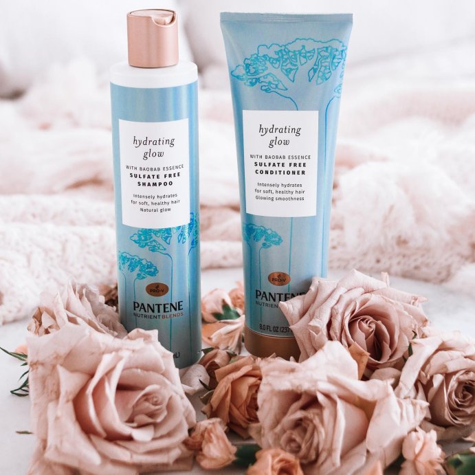 user image by @brittanymaddux, Pantene Sulfate and Silicone Free Baobab Shampoo, Hydrates for Soft Healthy Hair, Nutrient Blends - 9.6 fl oz