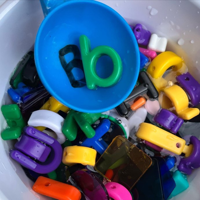 user image by @colettesplaysets, Learning Resources Lowercase Lacing Alphabet, Ages 3+
