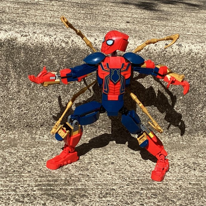 user image by   , LEGO Marvel Iron Spider-Man Construction Figure Marvel Toy 76298