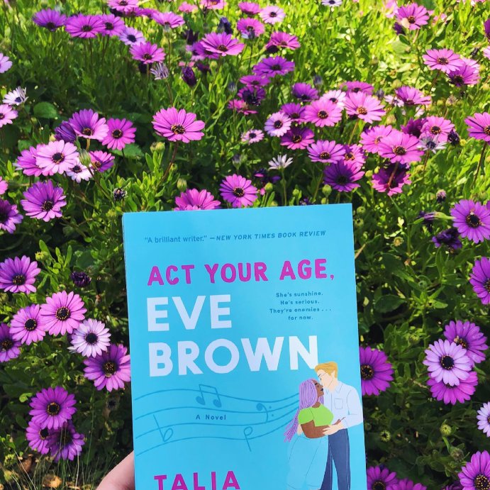 user image by @bookquoth, ACT Your Age, Eve Brown - (Brown Sisters, 3) by Talia Hibbert (Paperback)