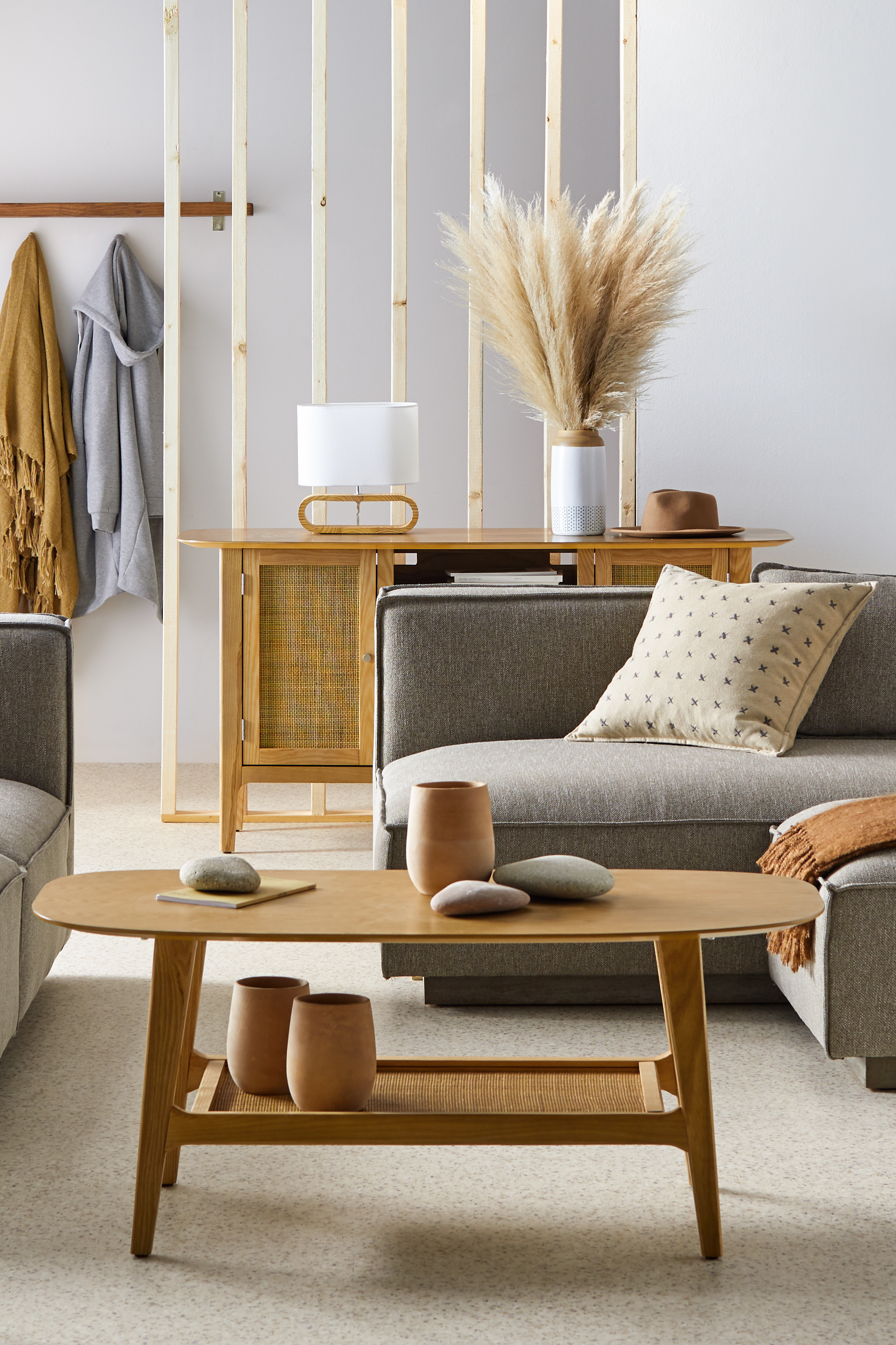 Modrn natural boho living Instagram Post