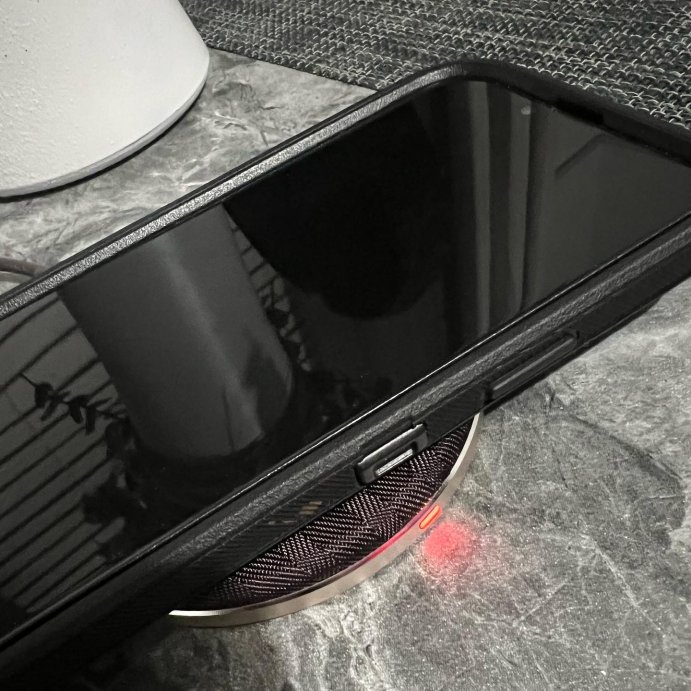user image by @tanyela87, Qi Wireless 15W Charging Puck - heyday&#8482; Dark Oak