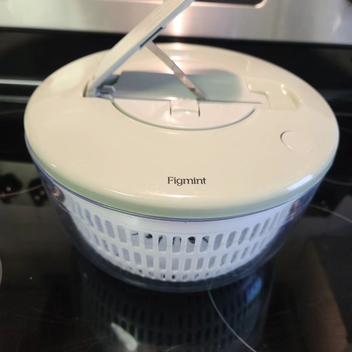 user image by @whitneyh1226, 5qt Salad Spinner Clear - Figmint&#8482;: Large Strainer, ABS Material, Hand Wash, 3-Piece Set, 10.75&#34; Width &#38; Depth