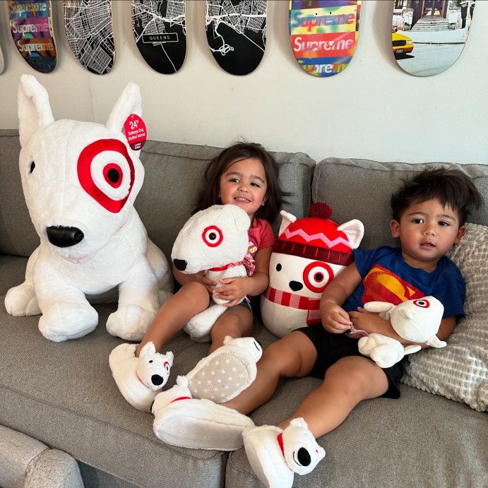 user image by @mama_miaalexis, Target 10&#39;&#39; Bullseye Plush Dog (Target Exclusive)