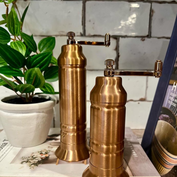 user image by @oliviaaimeee, Salt and Pepper Crank Grinder Copper Finish - Hearth & Hand™ with Magnolia