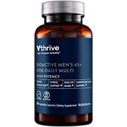 Shop Vthrive Once-Daily Bioactive Multivitamin for Men 50+ - Supports Stress & Healthy Aging (60 Vegetarian Capsules) and more