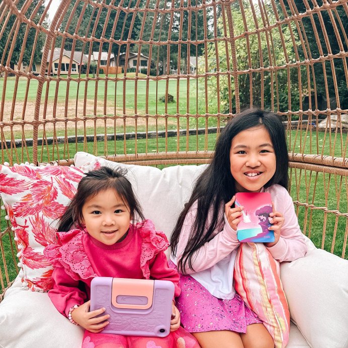 user image by @tiffanyish, Amazon Fire HD 8" 32GB Kids Tablet  - (2022 Release)
