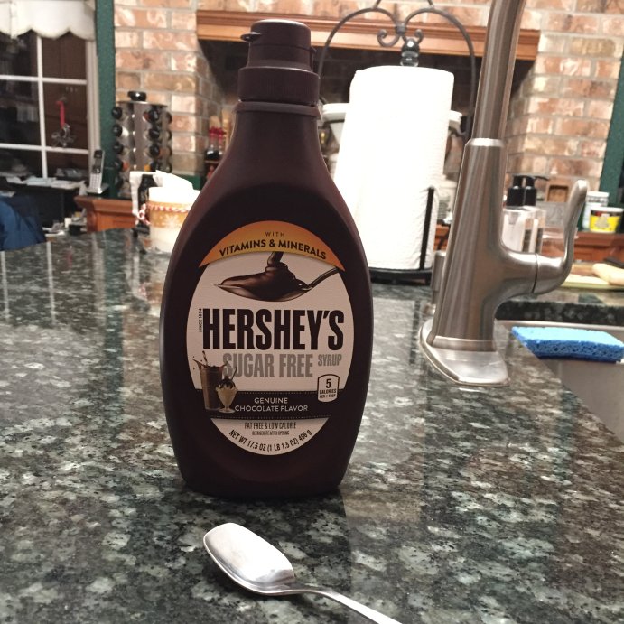 user image by Disappointed , Hershey&#39;s Sugar Free Chocolate Syrup - 17.5oz