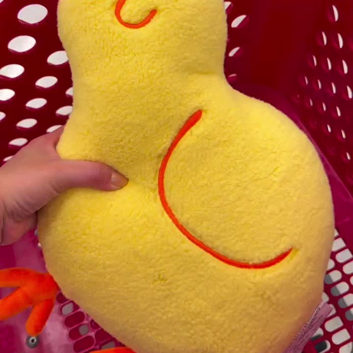 user image by @yarafinds, Easter Chick Pillow Yellow - Room Essentials&#8482;