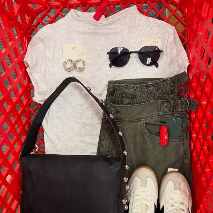 user image by @_targetxbri, Women's Slim Fit Short Sleeve Mock Turtleneck T-Shirt - Wild Fable™