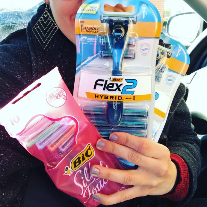 user image by @the_target_bargain_hunter, BiC Silky Touch Twin Blade Women's Disposable Razors