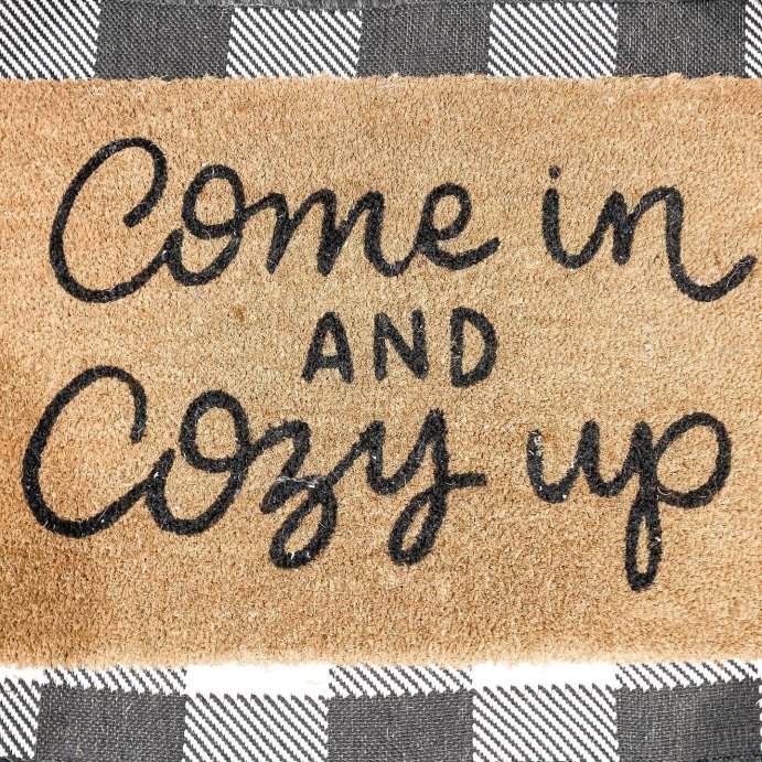 user image by @home.grownpa, 2&#39;x3&#39; Washable Reversible Scatter Indoor/Outdoor Accent Rug Black/White - Threshold&#8482;: Check Pattern, Flat Pile, Machine Washable