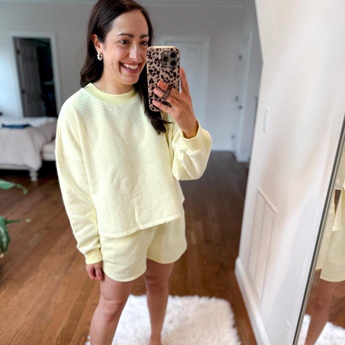user image by @msnafashion, Women's French Terry Sweatshirt - Wild Fable™