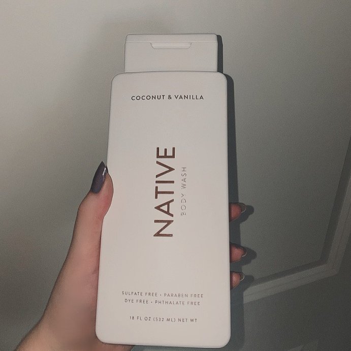 user image by @selfcarequeen20, Native Coconut & Vanilla Body Wash
