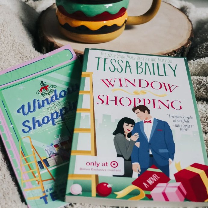 user image by @megan.reads.romance, Window Shopping - Target Exclusive Edition - by Tessa Bailey (Paperback)