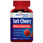 Shop Enzymatic Therapy Tart Cherry Ultra Gummies - Montmorency Cherry - 1,200 MG (75 Gummies) and more