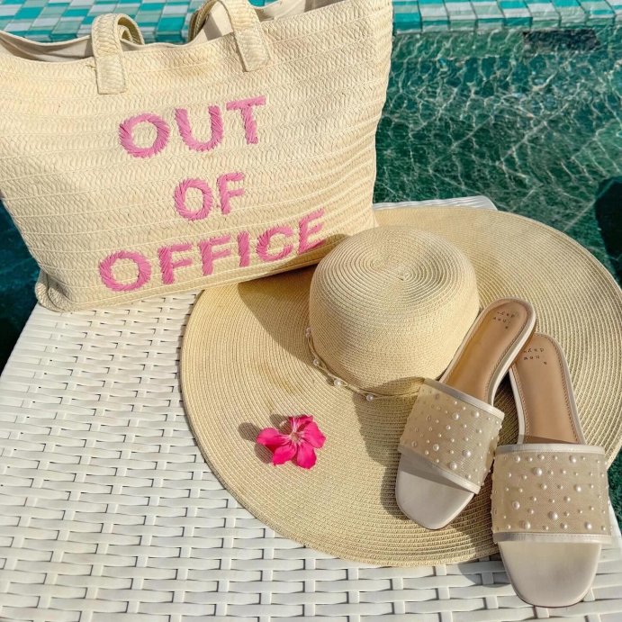 user image by @traveling_fashionistaa, Women's Elain Slide Sandals with Memory Foam insole - A New Day™