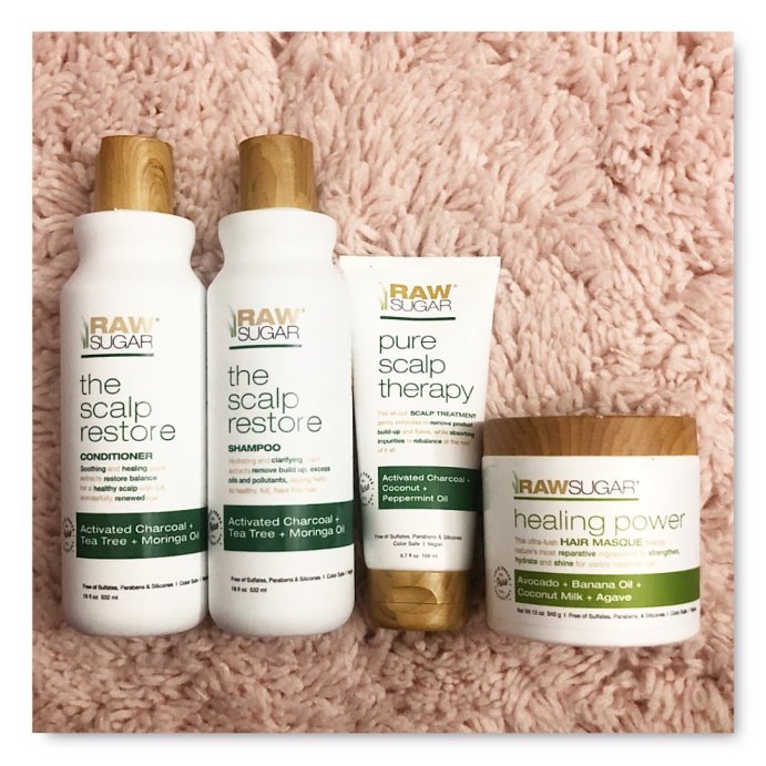 user image by @nataysiac, Raw Sugar Healing Power Hair Masque - Avocado Oil + Banana + Coconut Milk + Agave - 12oz