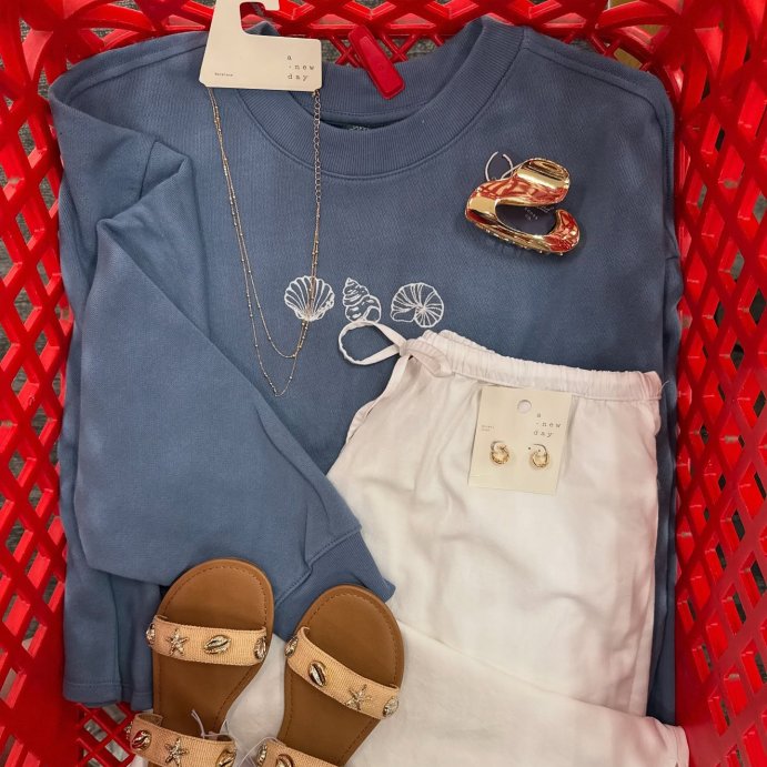 user image by @_targetxbri, Women's French Terry Sweatshirt - Wild Fable™