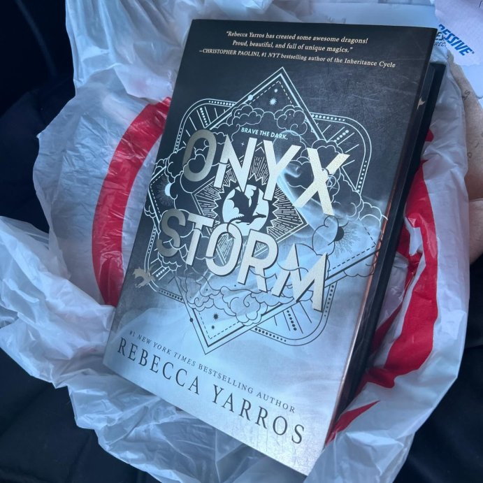 user image by @_.thebookwitch._, Onyx Storm - by Rebecca Yarros (Hardcover)