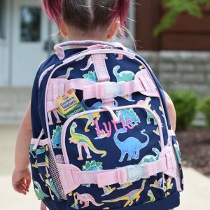 Pottery barn 2025 dinosaur backpack girl