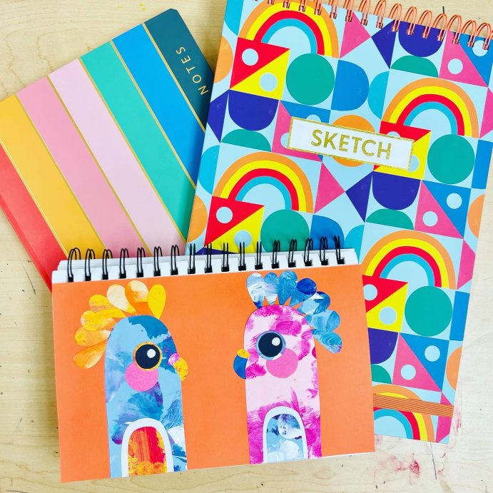 user image by @hillarysartroom, 9&#34;x13&#34; Shapes Art Sketchbook - Mondo Llama&#8482;