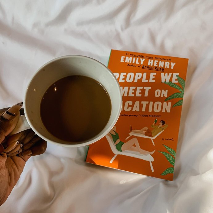 user image by @thatdopemom, People We Meet on Vacation - by Emily Henry