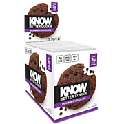 Shop KNOW Foods KNOW Better Keto Cookie - Double Chocolate (8 Cookies) and more