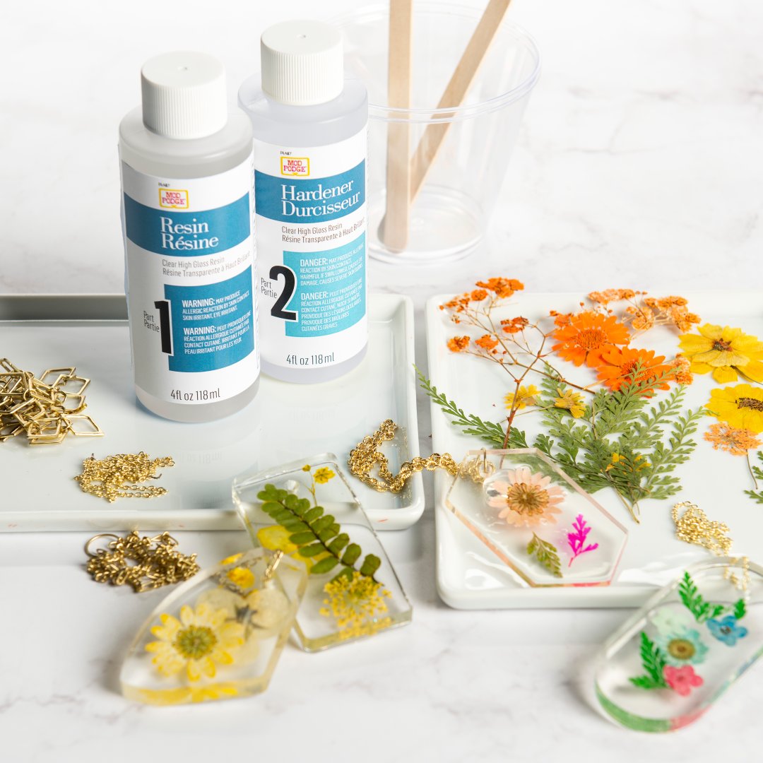 Introducing Mod Podge Resin The Plaid Palette DIY craft ideas