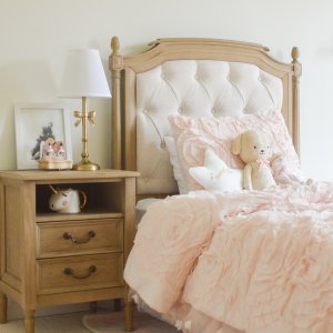 Blythe Tufted Kids Bed | Pottery Barn Kids