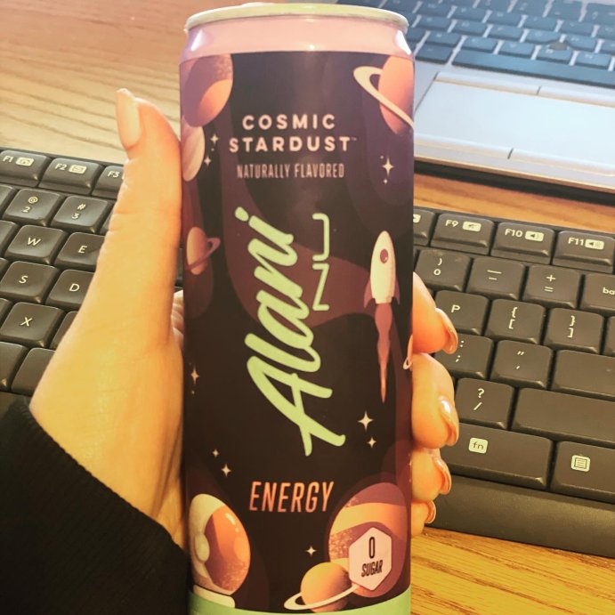 user image by @ab_on_ww, Alani Cosmic Stardust Energy Drink - 12 fl oz Can