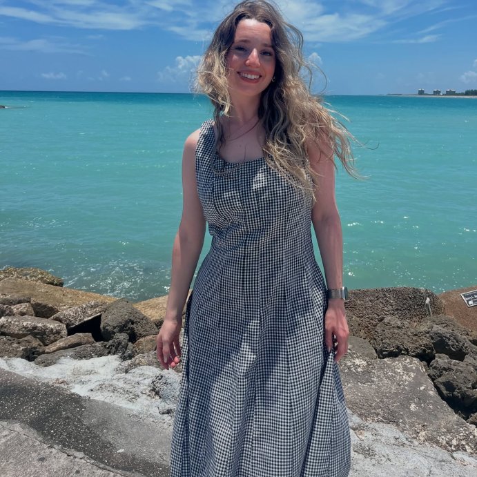user image by @liagomvii, Women's Corset Midi A-Line Dress - A New Day™