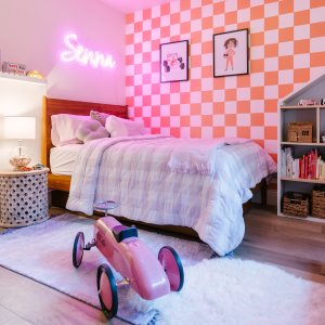 Housse De Couette Twin Pottery Barn Enfant – Carreaux Bleus 100% Coton