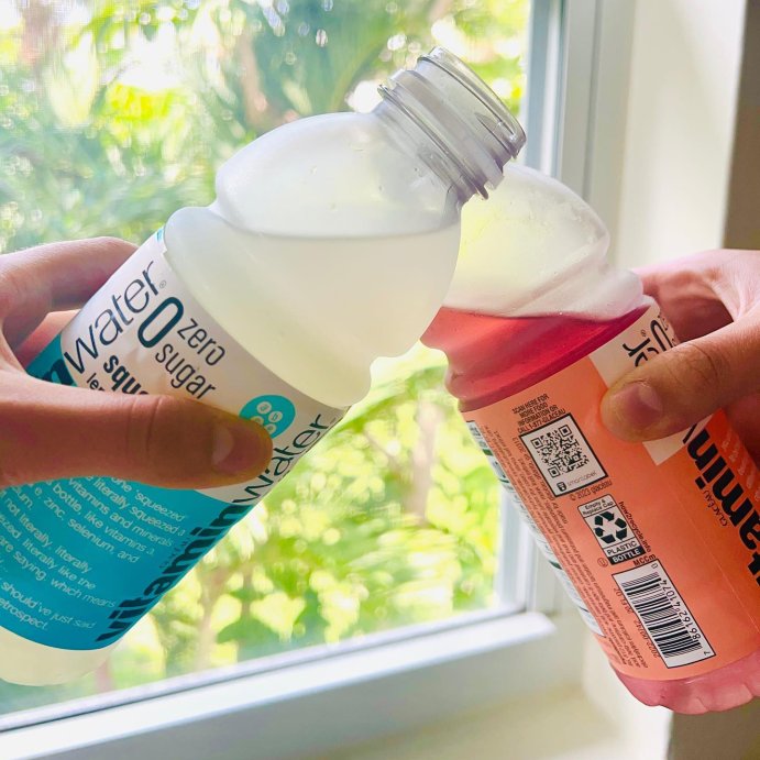 user image by @ahlamrousmua, vitaminwater zero squeezed lemonade - 20 fl oz Bottle