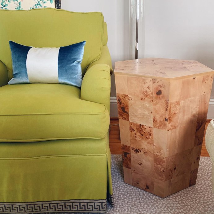 user image by @home.on.the.web, Ogden Burled Wood Accent Table - Threshold™ designed with Studio McGee