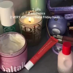 @spacenk&rsquo;s instagram video of Glossier You Eau de Parfum,Summer Fridays Lip Butter Balm,Saltair Pink Beach Body Butter,Color Wow Insta-WOW Advanced Dry Shampoo,Color Wow Extra Strength Dream Coat