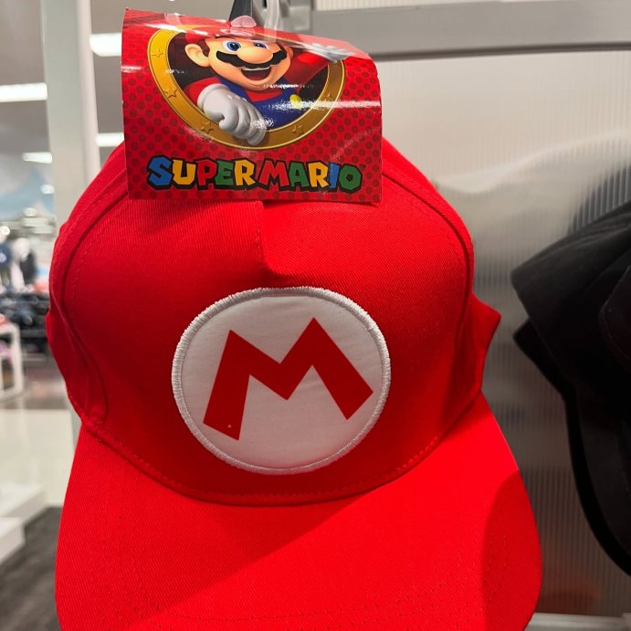 user image by @mariocollecting, Kids&#39; Super Mario Baseball Hat - Red