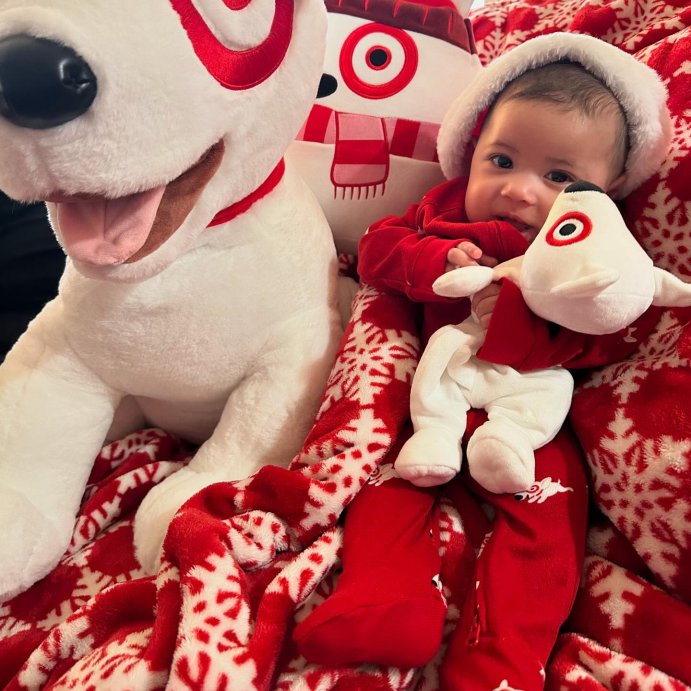 user image by @zavala6, 24&#34; Bullseye Dog Stuffed Animal